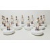 Subbuteo Andrew Table Soccer  USA 1930 World Cup Team on Classic Hasbro Bases
